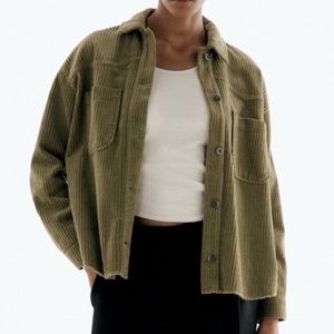 Zara Corduroy Shacket